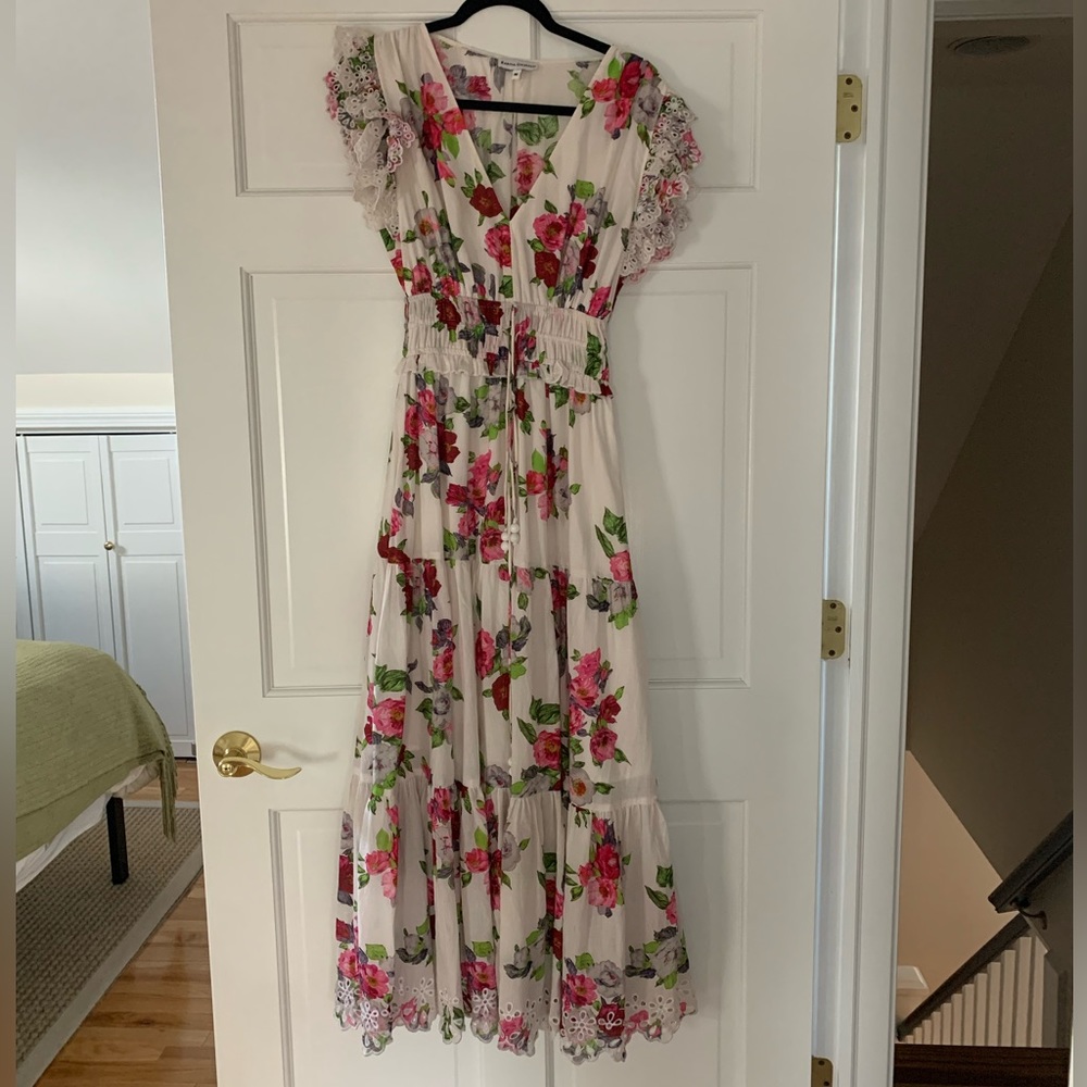 Karina Grimaldi Floral Cotton Dress